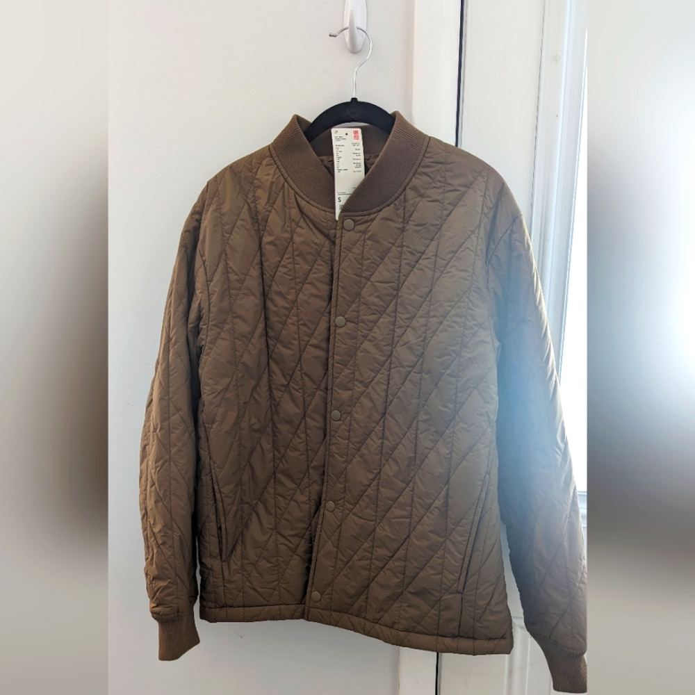 Brown Uniqlo Warm Padded Jacket